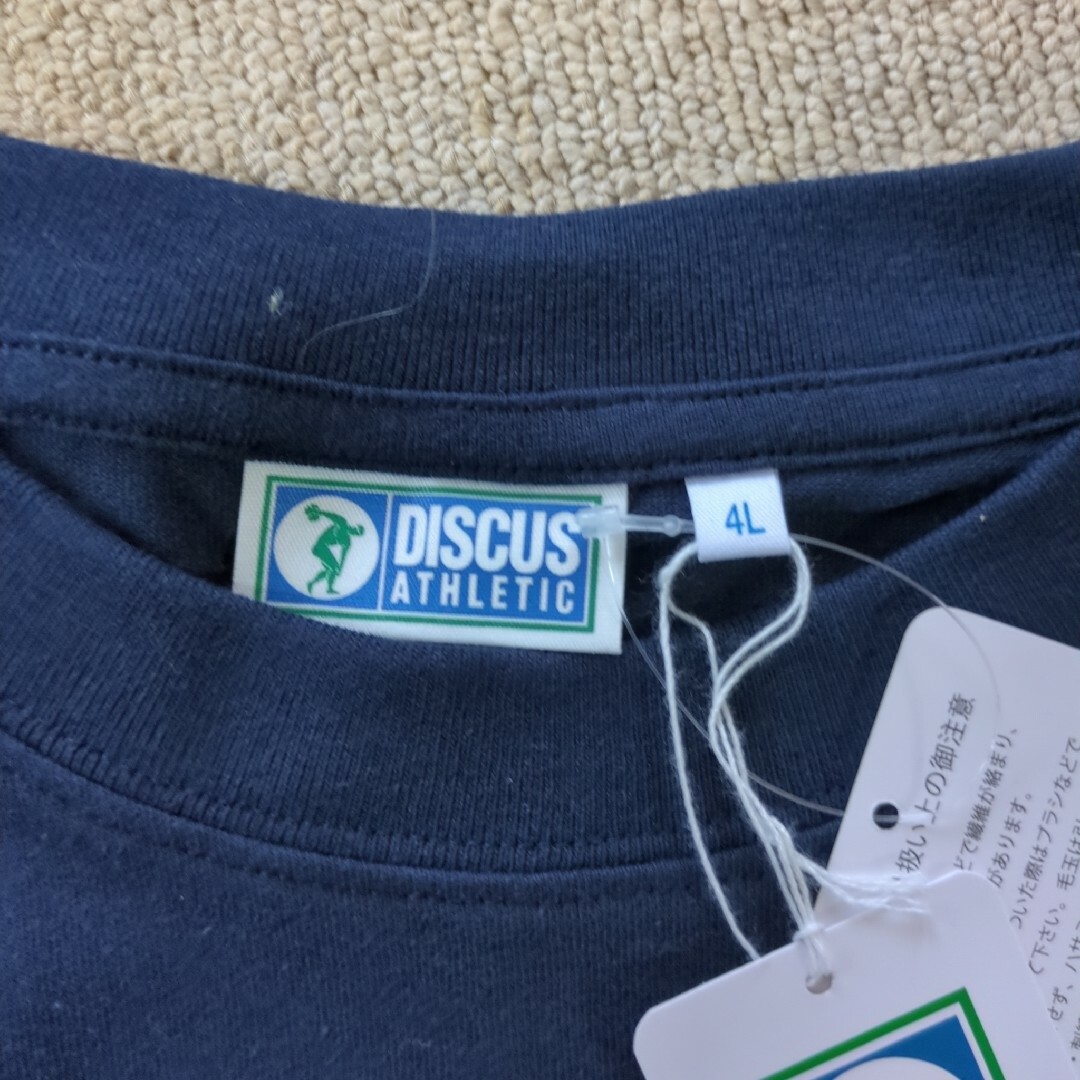 DISCUS ATHLETIC(ディスカスアスレチック)の大きいサイズ DISCUS 長袖Tシャツ 4L メンズのトップス(Tシャツ/カットソー(七分/長袖))の商品写真