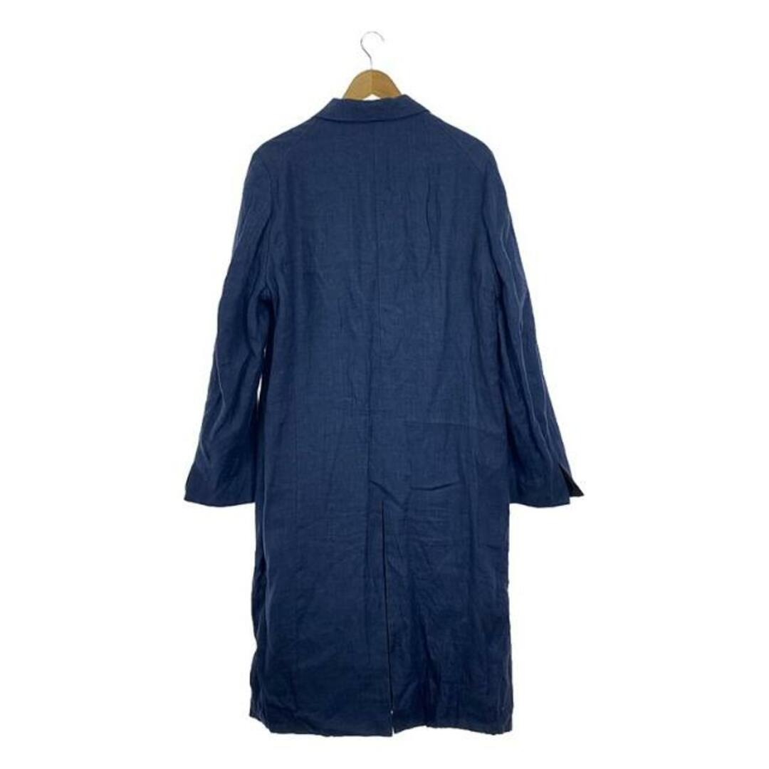 SUNSEA(サンシー)のSUNSEA / サンシー | REVERSIBLE SPECK LINEN COAT / リバーシブル スペック コットン＆リネン コート | 3 | ブラック/ネイビー | メンズ メンズのジャケット/アウター(その他)の商品写真