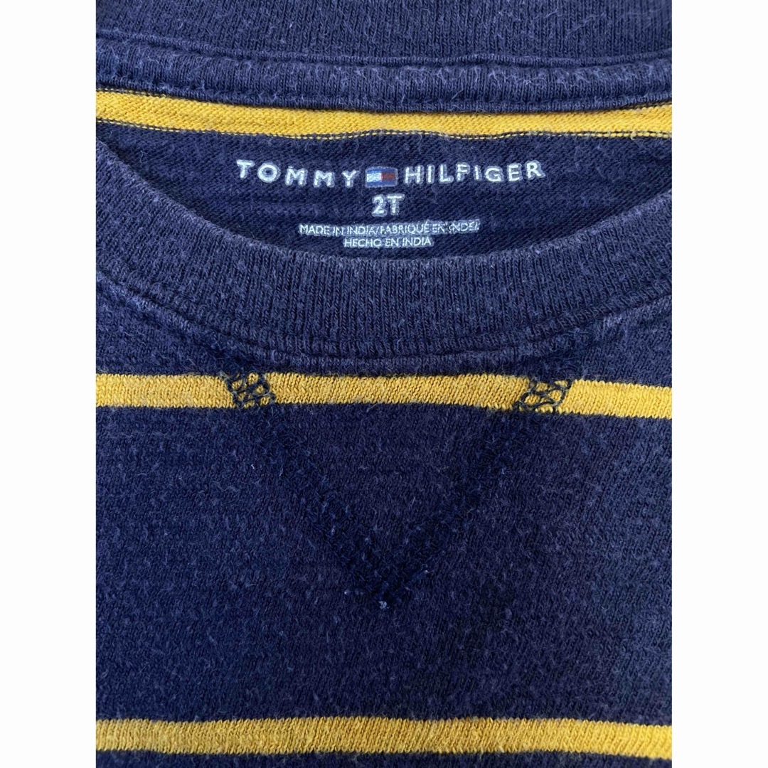 TOMMY HILFIGER(トミーヒルフィガー)の子供服　ロンT キッズ/ベビー/マタニティのキッズ服男の子用(90cm~)(Tシャツ/カットソー)の商品写真