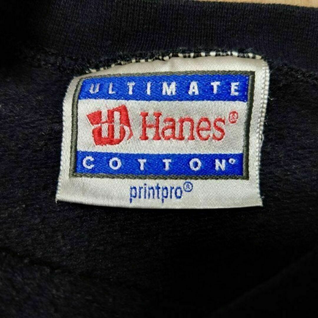 Hanes(ヘインズ)のHanes　ビッグプリント　スウェットトレーナー　古着　XLサイズ　ビッグサイズ メンズのトップス(スウェット)の商品写真