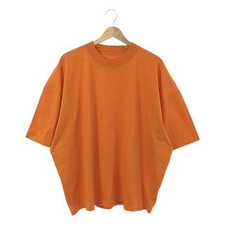 Studio Nicholson / スタジオニコルソン | コットン オーバーサイズ カットソー Tシャツ | M | オレンジ | メンズ(Tシャツ/カットソー(半袖/袖なし))
