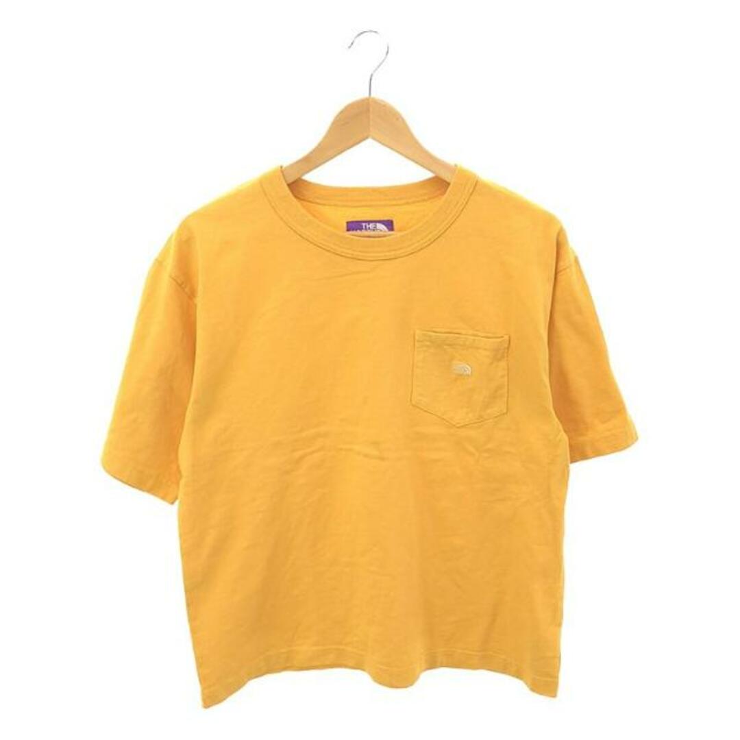 THE NORTH FACE PURPLE LABEL / ザノースフェイスパープルレーベル | 7oz H/S Pocket Tee ハーフ スリーブ ポケット Tシャツ | M | イエロー | レディース レディースのトップス(Tシャツ(半袖/袖なし))の商品写真