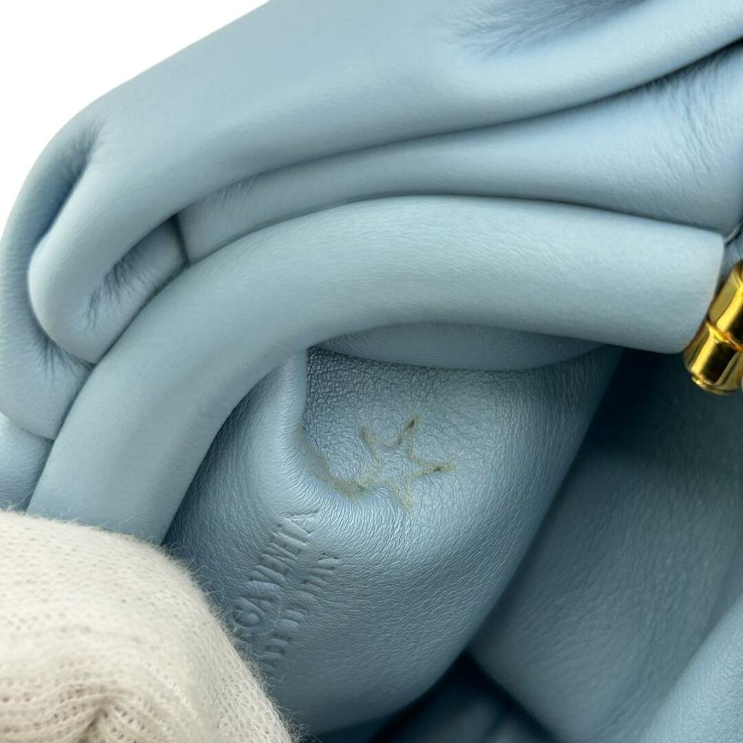 Bottega Veneta(ボッテガヴェネタ)のボッテガヴェネタ BOTTEGAVENETA ポーチ
 巾着 ポシェット ライトブルー レディースのファッション小物(ポーチ)の商品写真