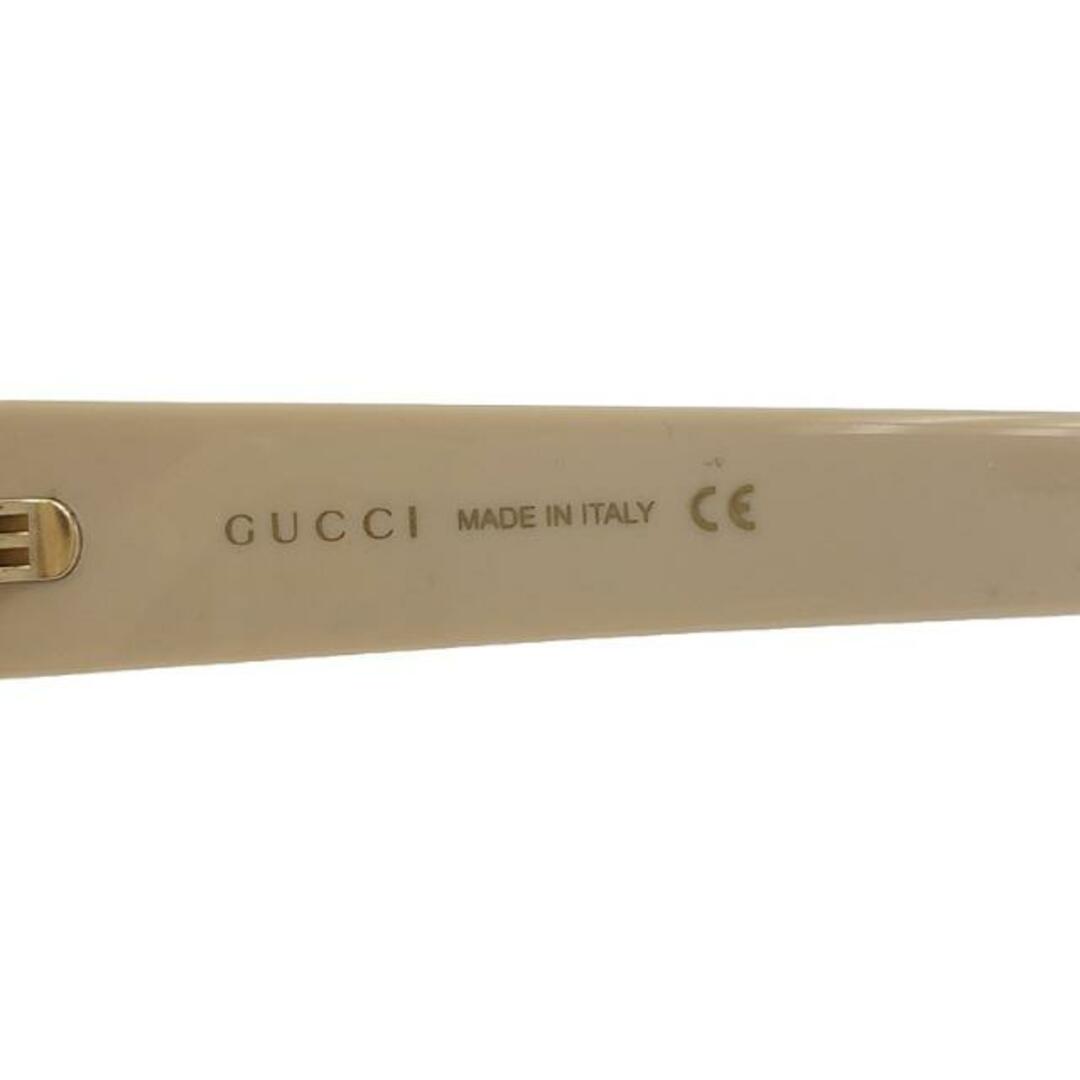 Gucci(グッチ)の【美品】  GUCCI / グッチ | GG772S オーバーフレーム サングラス アイウェア | 55□26-145 | ベージュ/ブラウン系 メンズのファッション小物(サングラス/メガネ)の商品写真