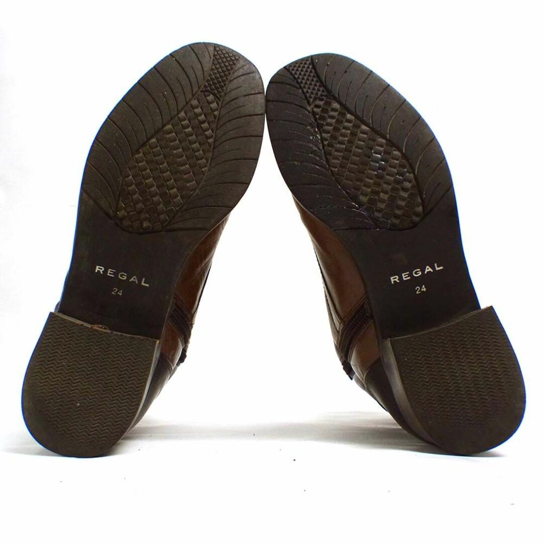 REGAL(リーガル)のREGAL / リーガル サイドジップブーツ　24(24cm相当) レディースの靴/シューズ(ブーツ)の商品写真