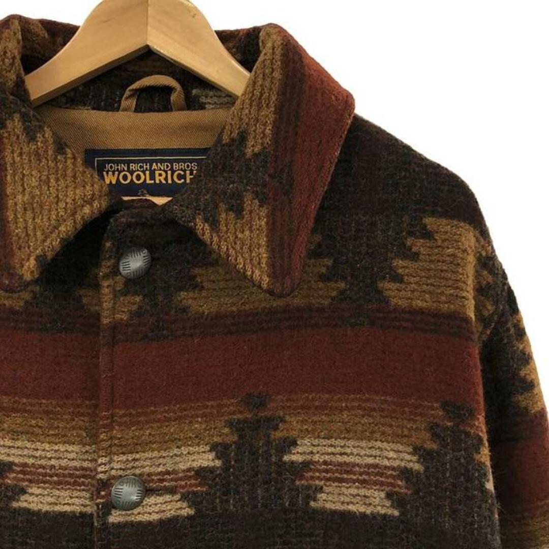 WOOLRICH(ウールリッチ)のWOOLRICH / ウールリッチ | ネイティブ コンチョボタン ウール オーバージャケット | XL | マルチカラー | メンズ メンズのジャケット/アウター(その他)の商品写真