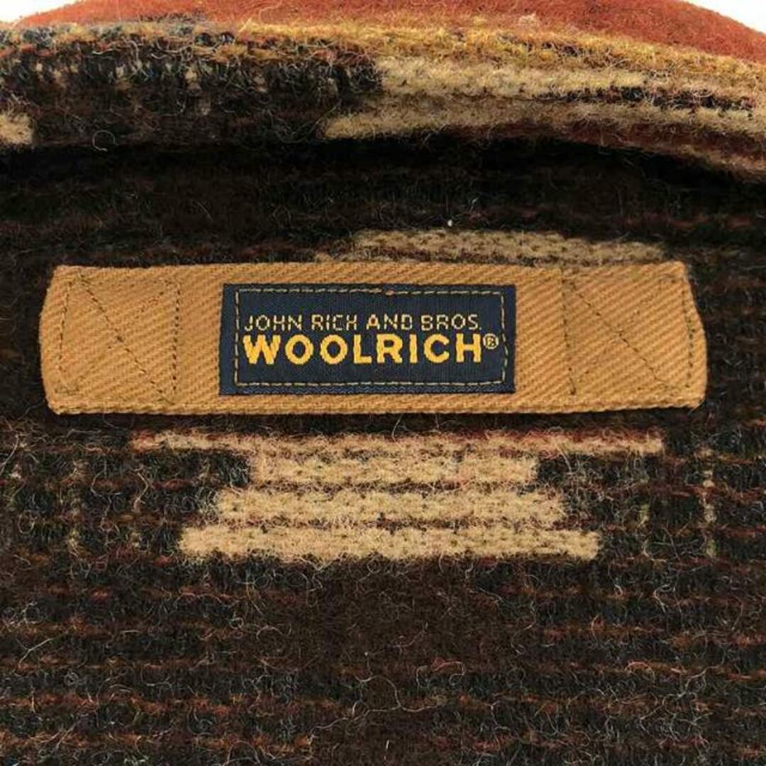 WOOLRICH(ウールリッチ)のWOOLRICH / ウールリッチ | ネイティブ コンチョボタン ウール オーバージャケット | XL | マルチカラー | メンズ メンズのジャケット/アウター(その他)の商品写真