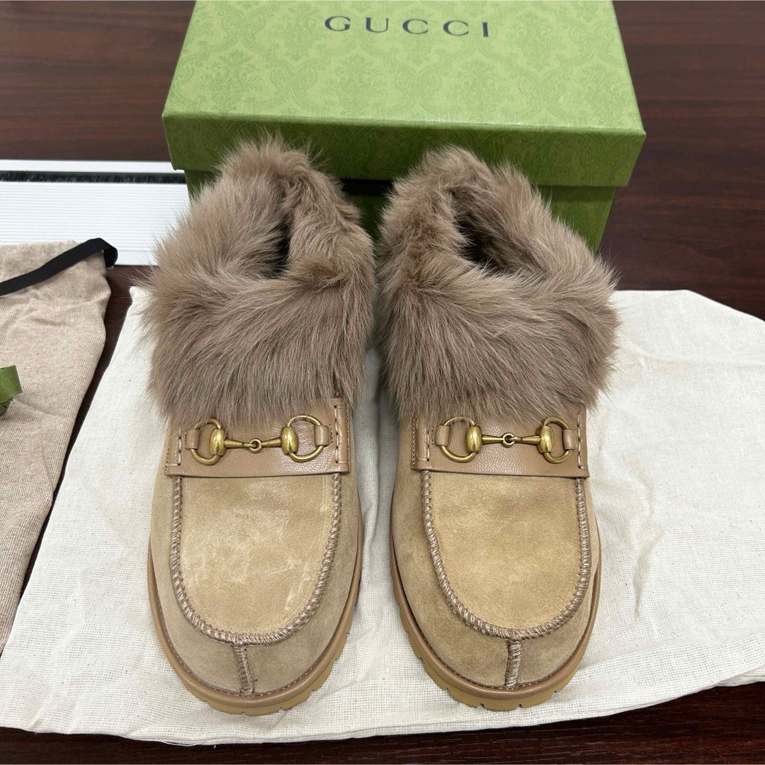 GUIDI(グイディ)のグッチ GUCCI ×ハリースタイルズ HAHAHA  モカシン シューズ  メンズの靴/シューズ(スリッポン/モカシン)の商品写真