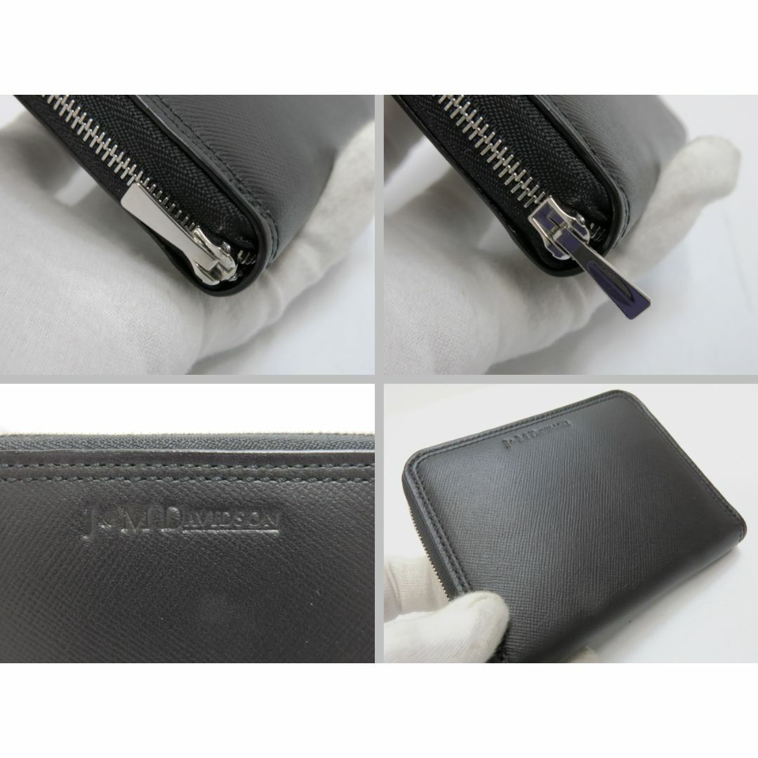 J&M DAVIDSON 美品 カード&コインケース 黒 18680101 J&M DAVIDSON 美品 カード&コインケース 黒 18680101
