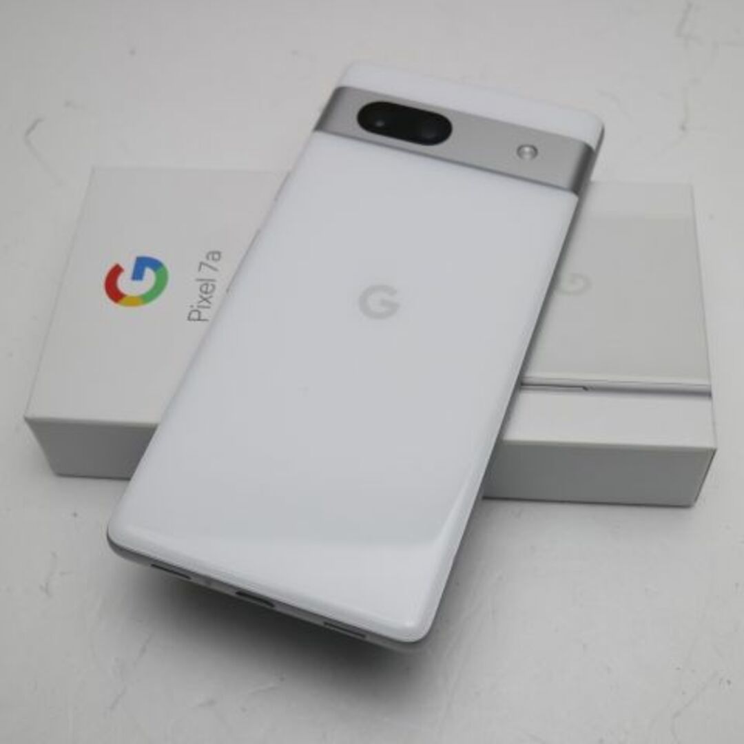 Google Pixel(グーグルピクセル)の新品未使用 Google Pixel 7a Snow M222 スマホ/家電/カメラのスマートフォン/携帯電話(スマートフォン本体)の商品写真