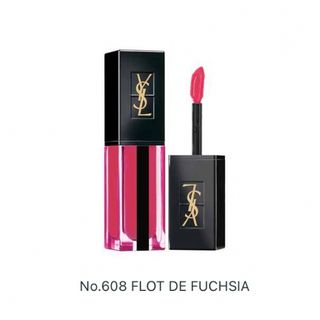 イヴサンローランボーテ(Yves Saint Laurent Beaute)のイヴサンローラン ルージュ ピュールクチュールヴェルニウォーターステイン 608(リップグロス)