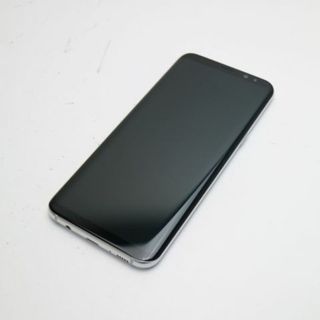 ギャラクシー(Galaxy)の新品同様 SC-03J Galaxy S8+ シルバー 白ロム M888(スマートフォン本体)