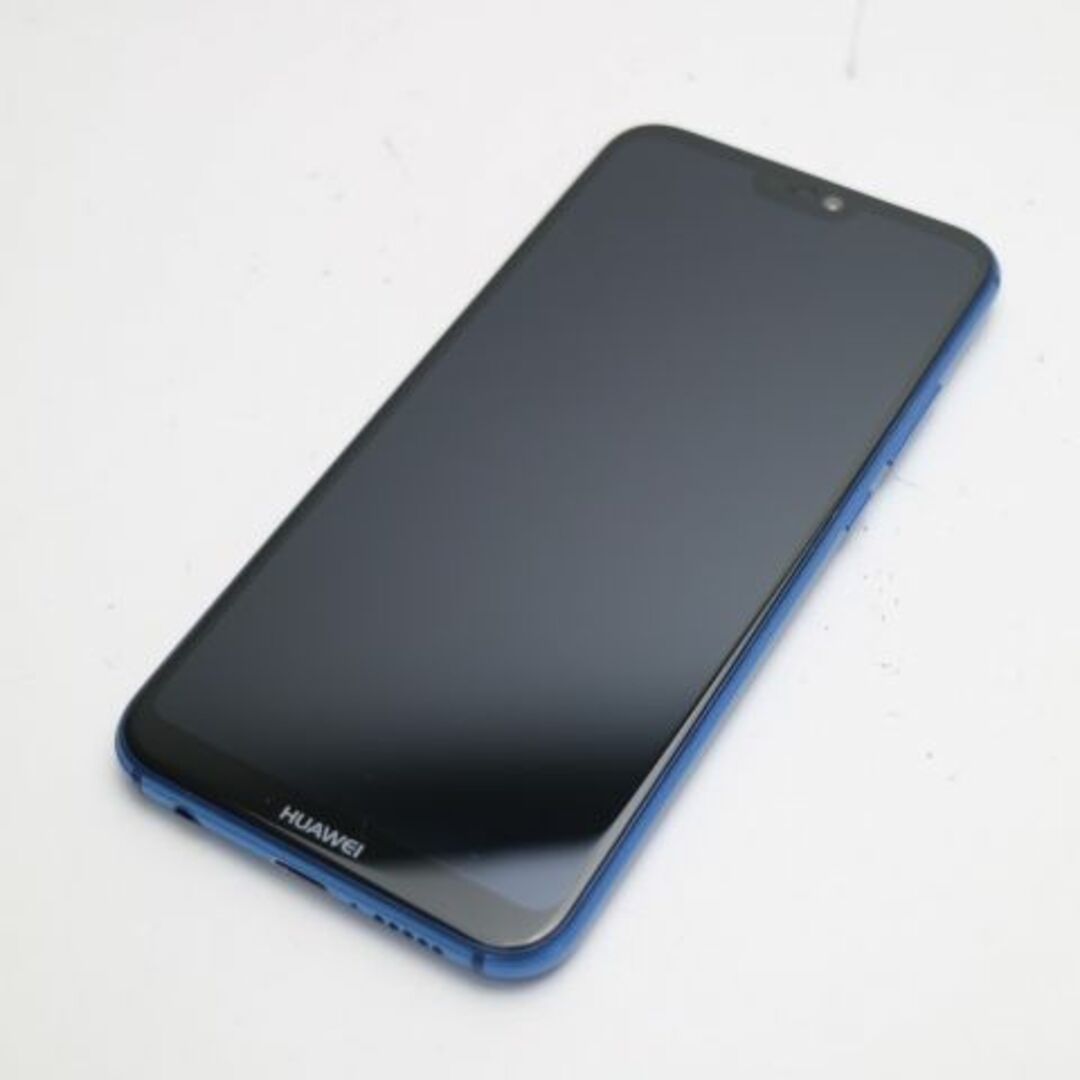 HUAWEI(ファーウェイ)の超美品 SIMフリー HUAWEI P20 lite ブルー 白ロム  M555 スマホ/家電/カメラのスマートフォン/携帯電話(スマートフォン本体)の商品写真