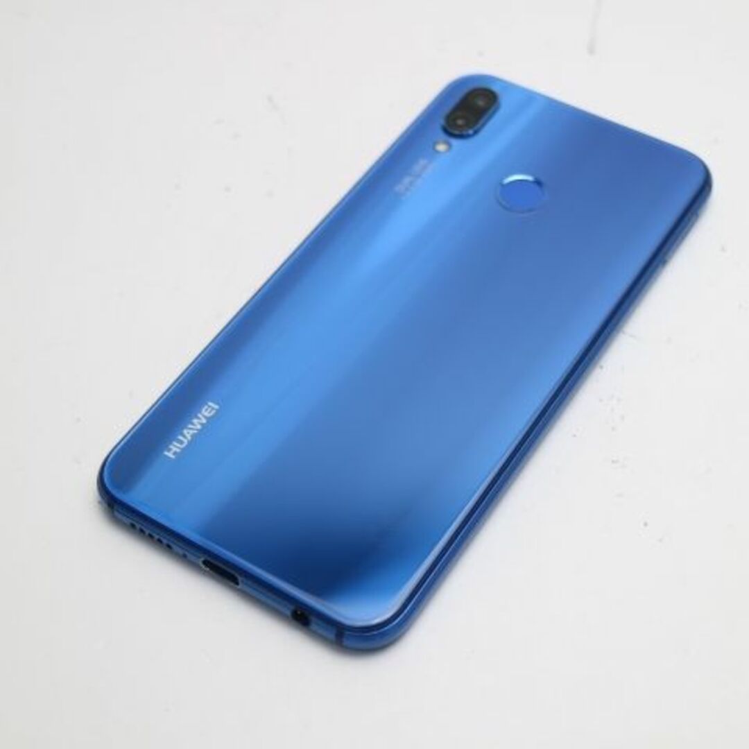 HUAWEI(ファーウェイ)の超美品 SIMフリー HUAWEI P20 lite ブルー 白ロム  M555 スマホ/家電/カメラのスマートフォン/携帯電話(スマートフォン本体)の商品写真