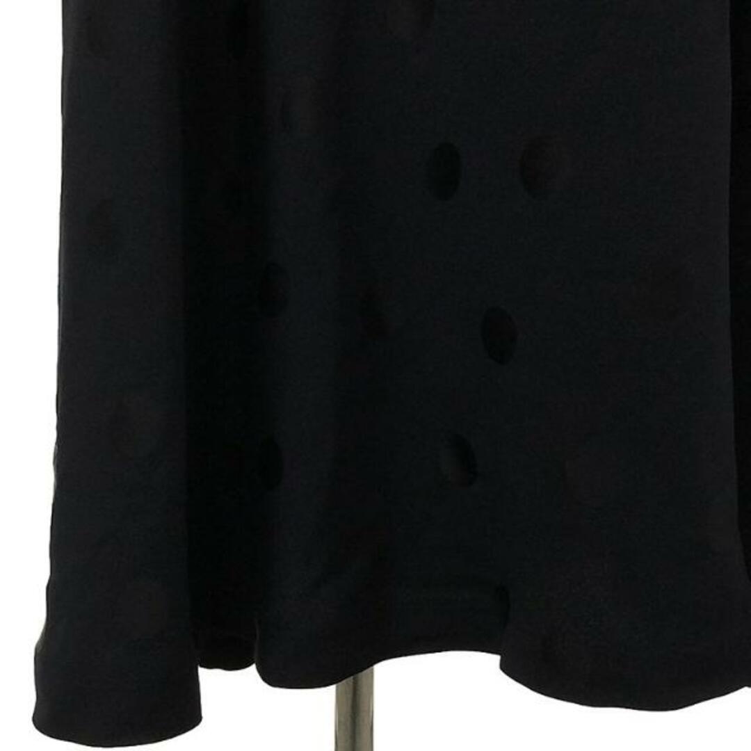 RAF SIMONS(ラフシモンズ)の【美品】  RAF SIMONS / ラフシモンズ | 2021AW | LONG SLEEVE DRESS WITH PRINTED POCKET HOLES ドット ポケットプリント ワンピース | 38 | ネイビー / ブラック | レディース レディースのワンピース(ロングワンピース/マキシワンピース)の商品写真