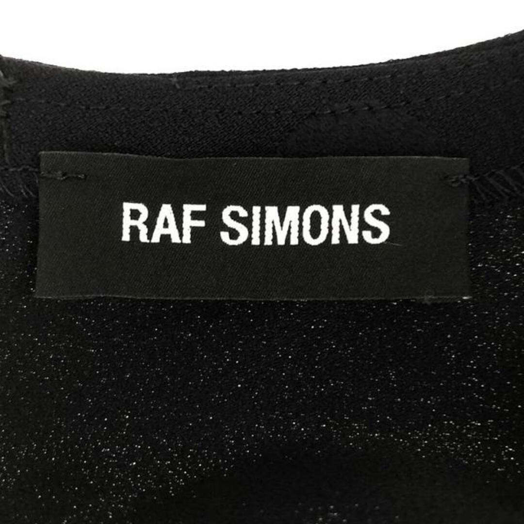 RAF SIMONS(ラフシモンズ)の【美品】  RAF SIMONS / ラフシモンズ | 2021AW | LONG SLEEVE DRESS WITH PRINTED POCKET HOLES ドット ポケットプリント ワンピース | 38 | ネイビー / ブラック | レディース レディースのワンピース(ロングワンピース/マキシワンピース)の商品写真