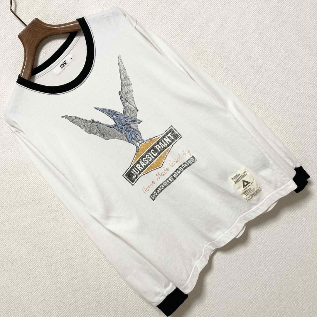 NEIGHBORHOOD(ネイバーフッド)のSVG ARCHIVES ネイバーフッド■JURASSIC PAINT ロンT メンズのトップス(Tシャツ/カットソー(七分/長袖))の商品写真