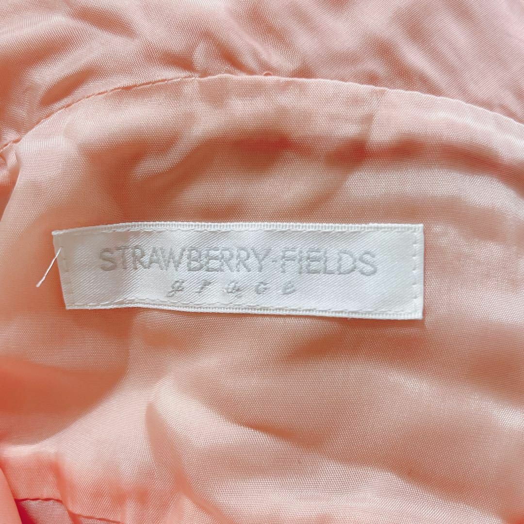STRAWBERRY-FIELDS(ストロベリーフィールズ)のストロベリーフィールズ　パーティドレス　プリーツワンピース　カシュクール　日本製 レディースのフォーマル/ドレス(その他ドレス)の商品写真