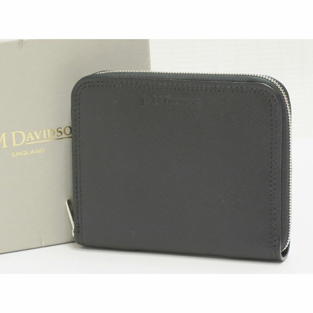 J&M DAVIDSON(ジェイアンドエムデヴィッドソン)のJ&M DAVIDSON　カード＆コインケース　スペイン製　黒　18680102 レディースのファッション小物(コインケース)の商品写真
