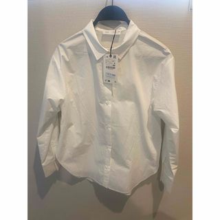 ザラキッズ(ZARA KIDS)の未使用　ZARA kids 白　シャツ　164(ブラウス)