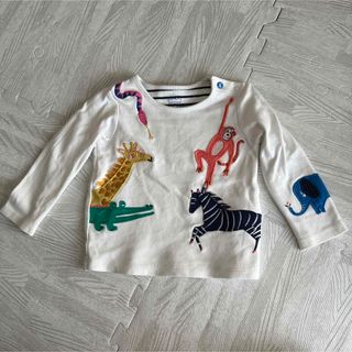 ネクスト(NEXT)のJOULES 動物 ロングTシャツ 9-12M 74cm-80cm NEXT(Ｔシャツ)