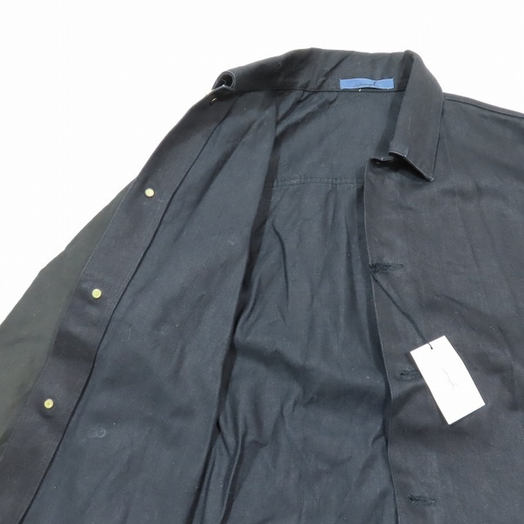 other(アザー)のセモー semoh カバーオール デニムジャケット ブルゾン 袖切替 3 黒 メンズのジャケット/アウター(カバーオール)の商品写真