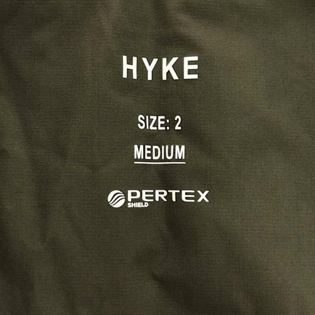 HYKE(ハイク)のHYKE / ハイク | 2021AW | PERTEX PADDED COAT  ダウンコート | 2(M) | カーキ | レディース レディースのジャケット/アウター(その他)の商品写真