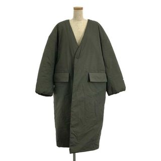 HYKE / ハイク | 2021AW | PERTEX PADDED COAT  ダウンコート | 2(M) | カーキ | レディース