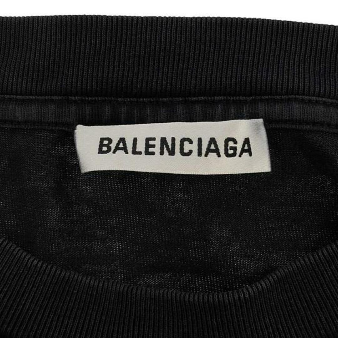 Balenciaga(バレンシアガ)のBALENCIAGA / バレンシアガ | フロントプリント Tシャツ | M | ブラック | メンズ メンズのトップス(Tシャツ/カットソー(半袖/袖なし))の商品写真