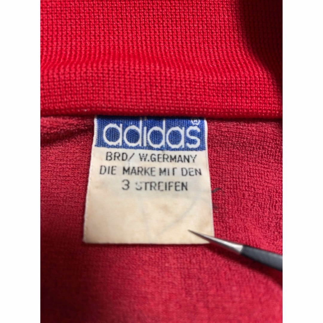 adidas(アディダス)の70s『adidas』ジャージ　セットアップ　デサント製　西ドイツタグ メンズのトップス(ジャージ)の商品写真