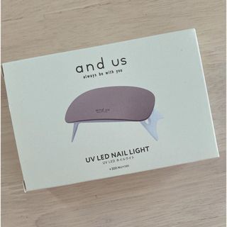 スリーコインズ(3COINS)の3coins UV LED ネイルライト　ジェルネイル(ネイル用品)