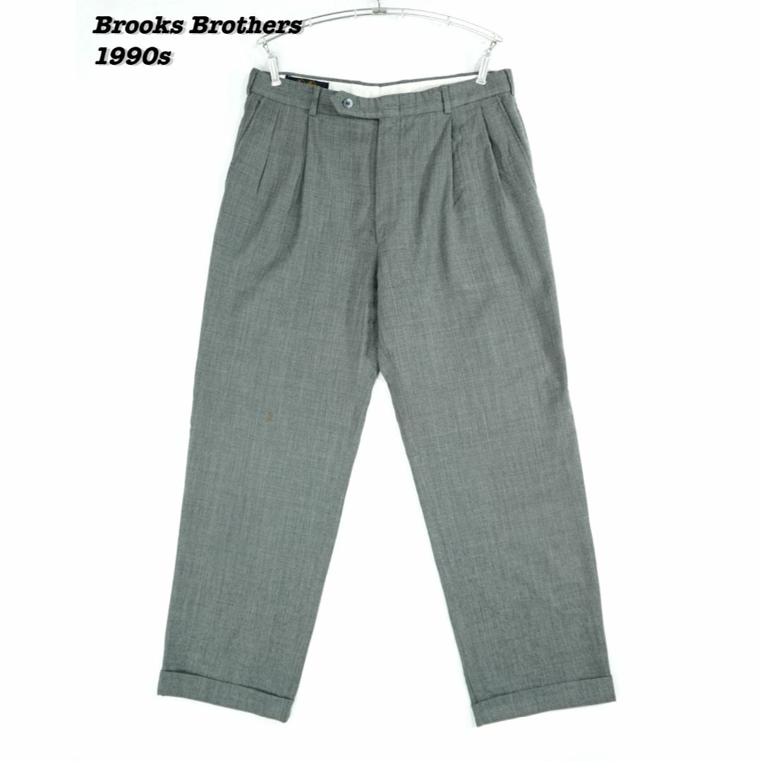 Brooks Brothers(ブルックスブラザース)のBrooks Brothers SLACKS 1990s W36 L30 メンズのパンツ(スラックス)の商品写真