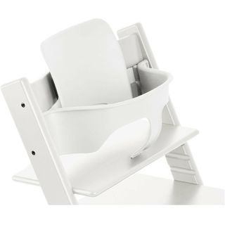 ストッケ(Stokke)の未使用■ストッケ(Stokke) ベビーセット トリップトラップ用 ベビーチェアアクセサリー ホワイト 6ヶ月~3歳頃 リプロス ベビー用品 家具(その他)