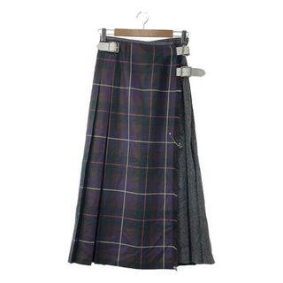 オニールオブダブリン(O'NEIL of DUBLIN)の【美品】  O'NEIL OF DUBLIN / オニールオブダブリン | × FREAK'S STORE 別注 Combination Fashion Maxi Kilt スカート | US6 | マルチカラー | レディース(ロングスカート)