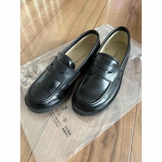 ローファー　18㎝　Black 卒園式　入学式(ローファー)