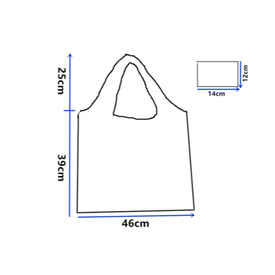 送料無料 B2-47 エコバッグ 買物袋 手提袋 レジ袋 46×64cmヒョウ柄 レディースのバッグ(エコバッグ)の商品写真