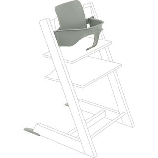 ストッケ(Stokke)の未使用■ストッケ(Stokke) ベビーセット トリップトラップ用 ベビーチェアアクセサリー グレイシアグリーン 6ヶ月~3歳頃 リプロス ベビー用品 家具(その他)