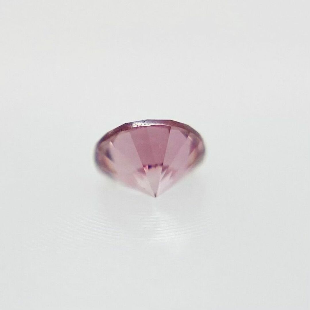 FANCY INTENSE PURPLISH PINK 0.044ct RD レディースのアクセサリー(その他)の商品写真