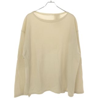 コモリ(COMOLI)のCOMOLI コモリ 22SS ウール和紙ボートネックニット アイボリー F V01-06001(ニット/セーター)