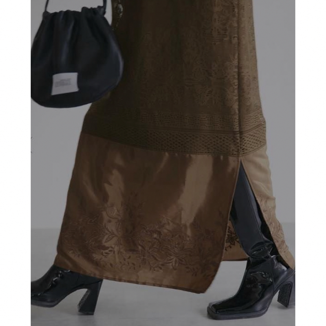 Ameri VINTAGE(アメリヴィンテージ)の Ameri vintage ATTRACTIVE LACE DRESS (S) レディースのフォーマル/ドレス(ミディアムドレス)の商品写真