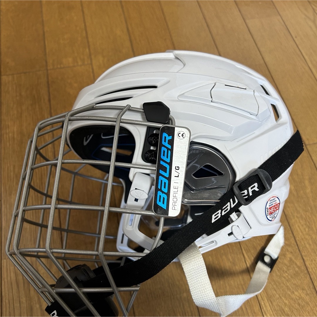 BAUER(バウアー)のアイスホッケー　ヘルメットフェイスカバー付き スポーツ/アウトドアのスポーツ/アウトドア その他(その他)の商品写真