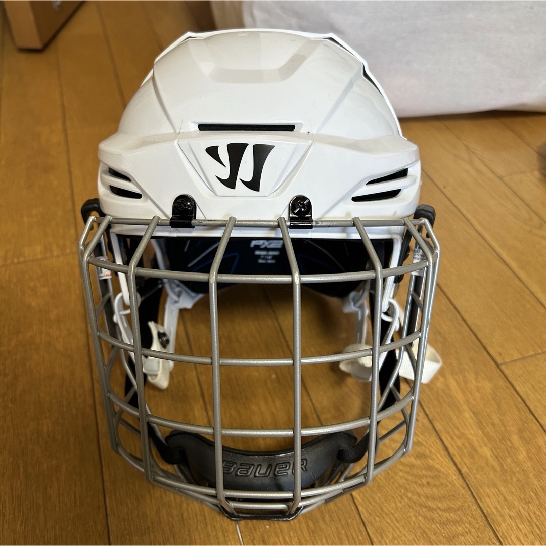 BAUER(バウアー)のアイスホッケー　ヘルメットフェイスカバー付き スポーツ/アウトドアのスポーツ/アウトドア その他(その他)の商品写真