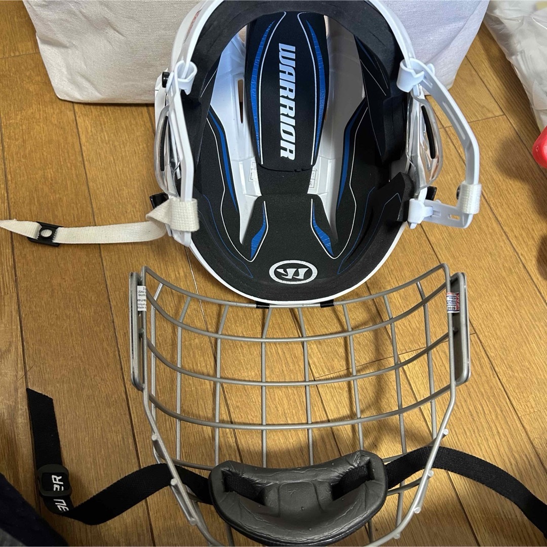 BAUER(バウアー)のアイスホッケー　ヘルメットフェイスカバー付き スポーツ/アウトドアのスポーツ/アウトドア その他(その他)の商品写真