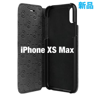 Bugatti  iPhone XS Max 手帳型 ケース 本革 牛革 最高級(iPhoneケース)