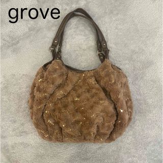 グローブ(grove)のgrove バッグ(ハンドバッグ)