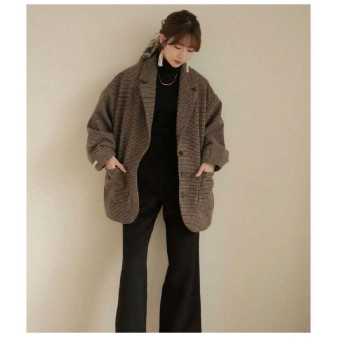 Eaphi wool like check jacketの通販 by くまももん's shop|ラクマ Eaphi wool like check jacketの通販 by くまももん's shop|ラクマ