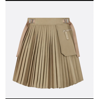 クリスチャンディオール(Christian Dior)のプリーツ ミニスカート(ミニスカート)
