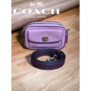 コーチ(COACH)のコーチ　COACH ウィロウ　レディース　ショルダーバッグ　美品　ピンク(ショルダーバッグ)