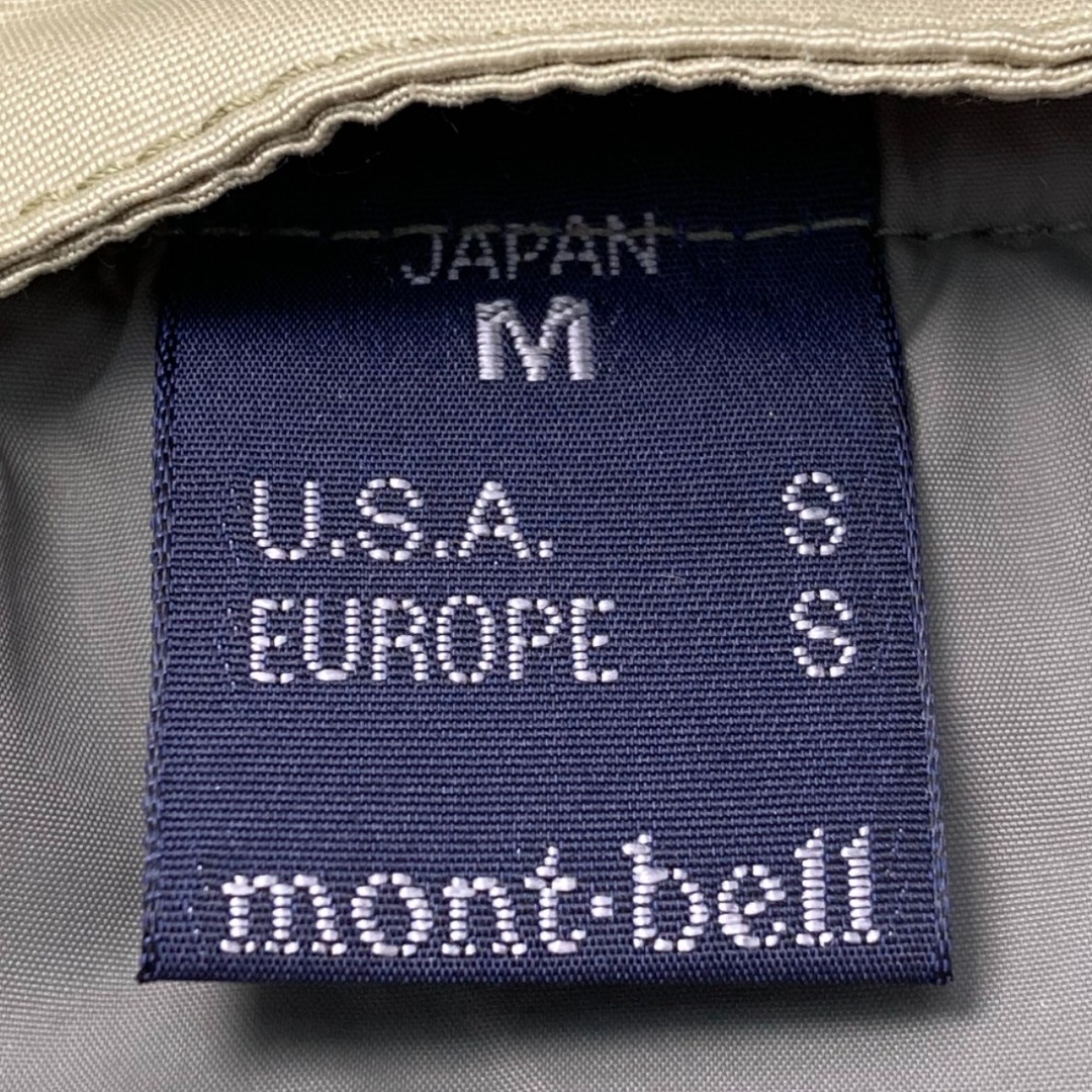 mont bell(モンベル)の☆☆mont・bell モンベル コート サイズ M メンズ ライナーベスト付き 1101227 オリーブ メンズのジャケット/アウター(その他)の商品写真