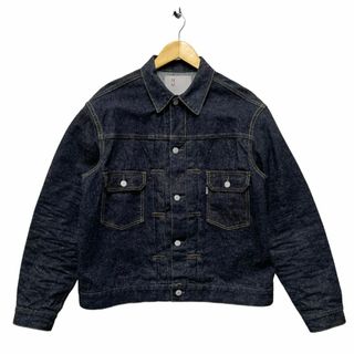 NEW MANUAL ニューマニュアル JK-YY-003 ♯006 LV 2ND T-BACK JACKET デニムジャケット Gジャン インディゴ 正規品 / 33749(Gジャン/デニムジャケット)